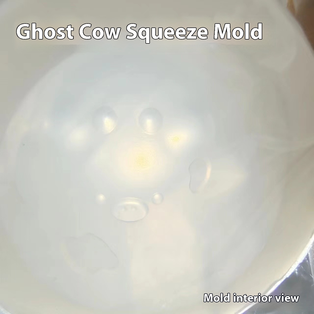 Title 1, Ghost Cow Squeezing Toy Silicone Manual Turnove...