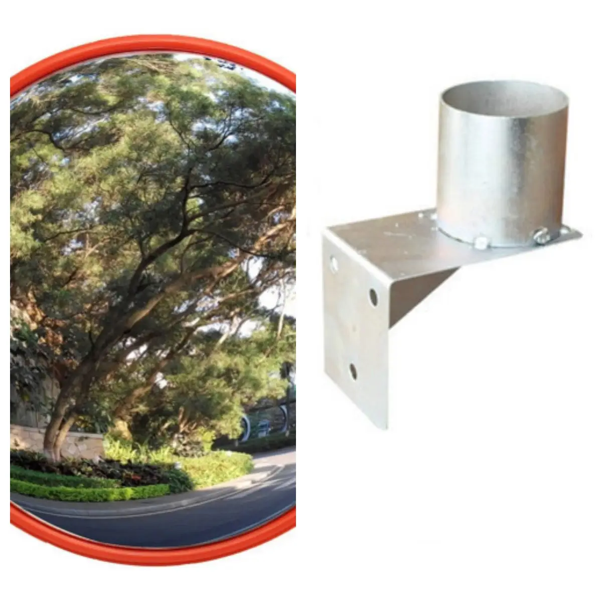 Road Wide Angle Mirror Indoor Concave And Convex Spherical Outdoor Traffic Curve Mirror