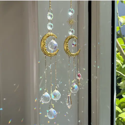 Garden Decoration Sunshine Catcher Crystal Pendant
