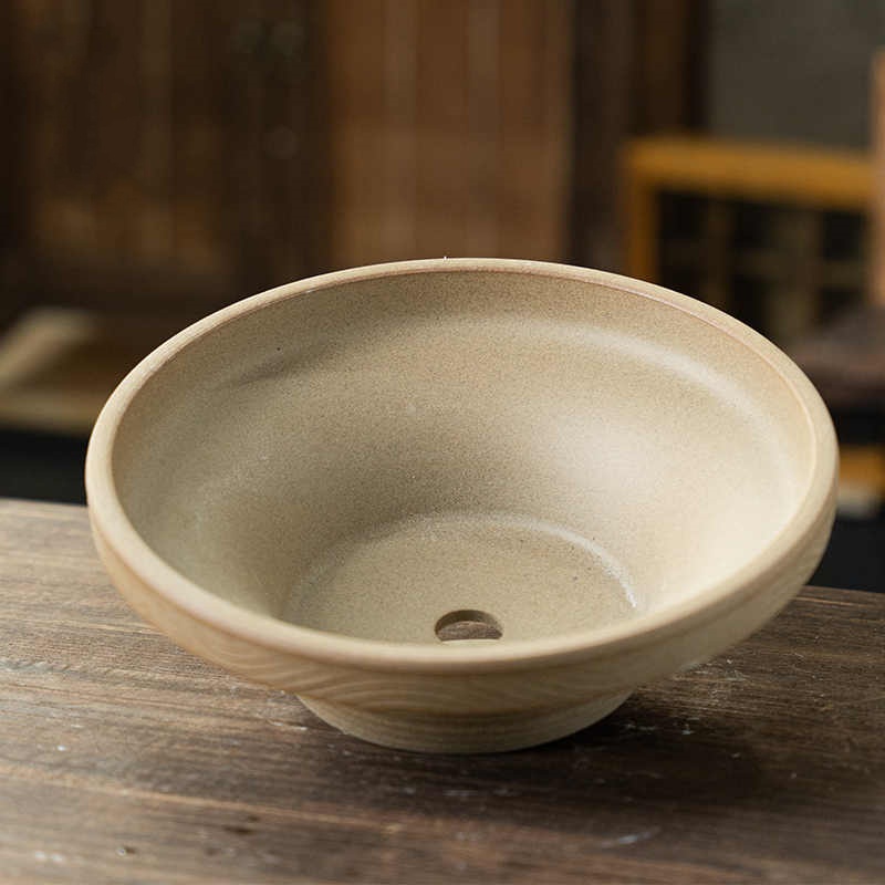 Title 6, Household Plain Clay Pot Breathable Succulent F...