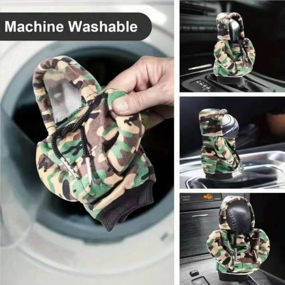 New Handle Camouflage Sweater Gear Lever Cover
