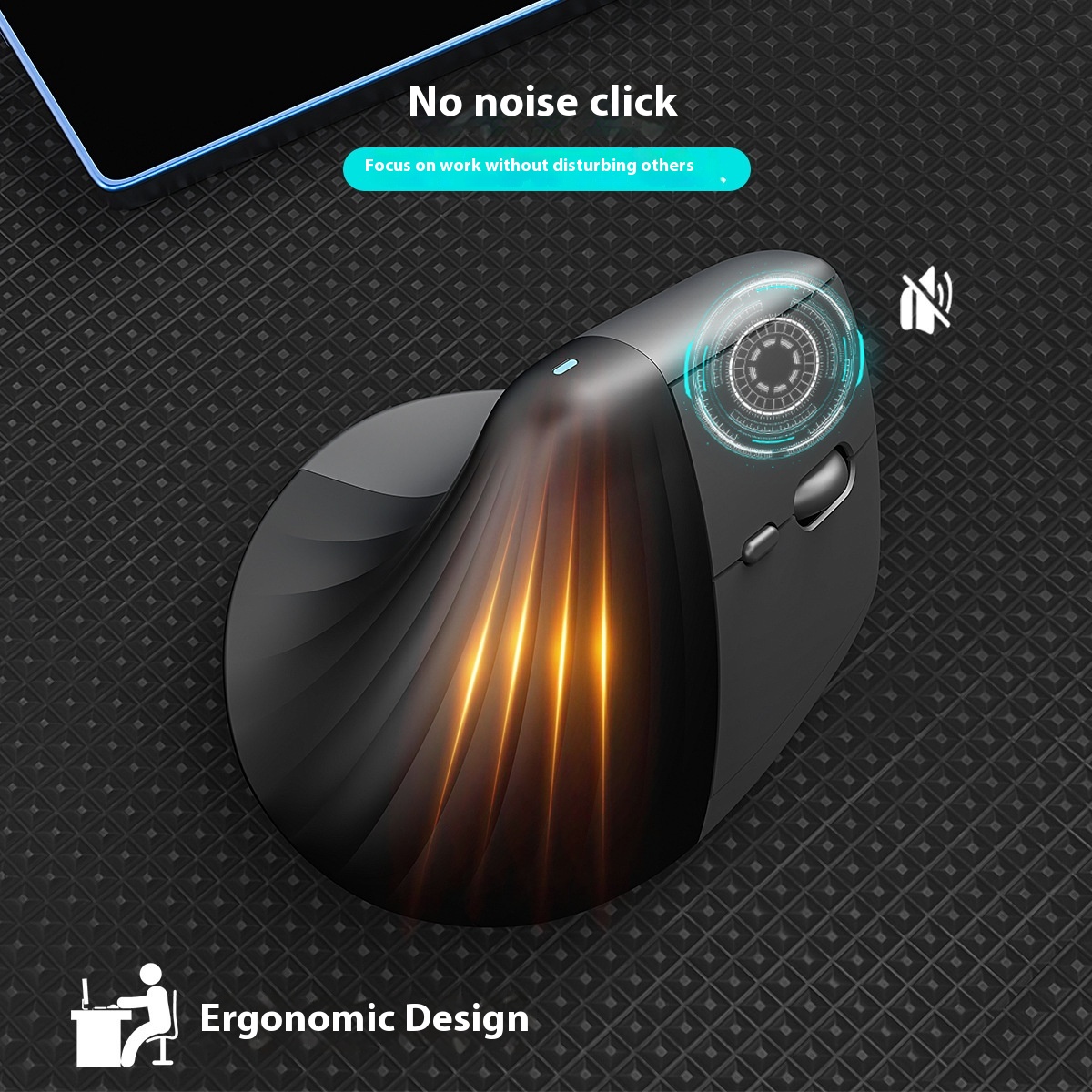 Title 7, Wireless Bluetooth Vertical Mouse Vertical Ergo...