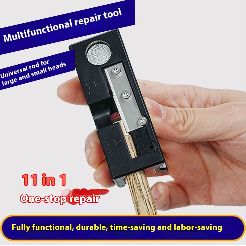 Billiards Cue Leather Tip Repairer Multifunctional Repairer Billiards Supplies