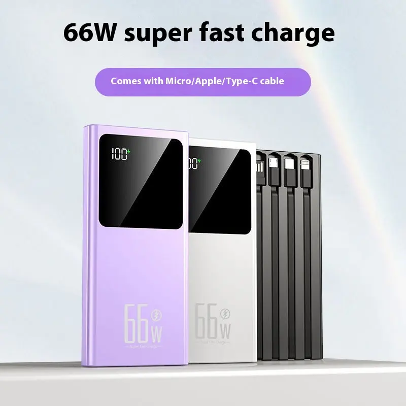 Ultra Large Capacity Ultra-thin Portable Mini Power