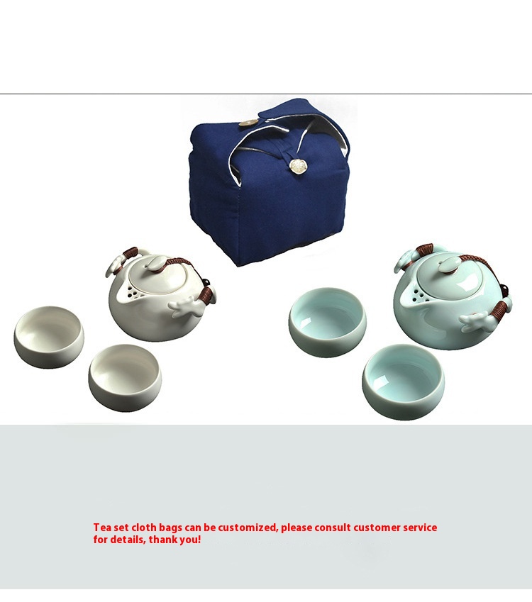 Title 7, Storage Portable Travel Tea Set Suit