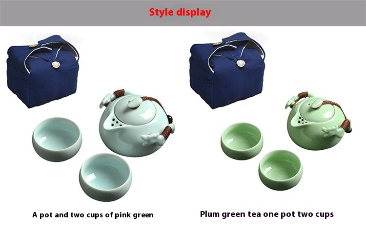 Title 5, Storage Portable Travel Tea Set Suit