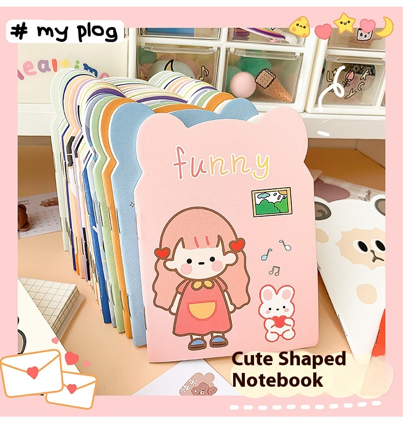 Title 13, Creative Cartoon Special-shaped Notebook