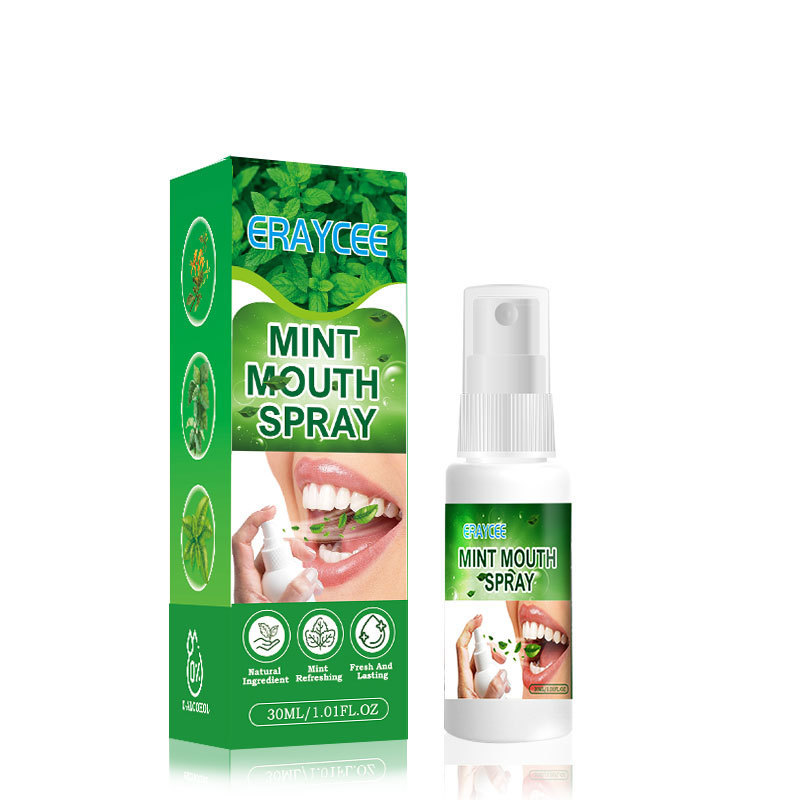 Title 3, Mint Flavor Oral Spray To Repair Bad Breath