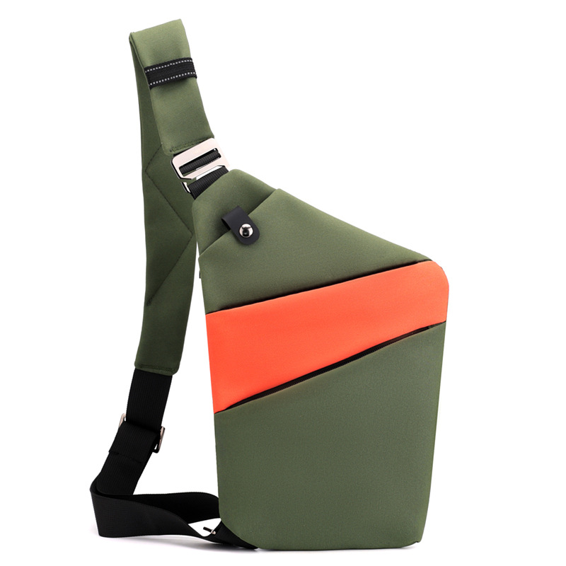 Green orange left shoulder