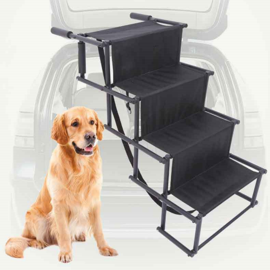 Outdoor Folding Portable Pet Dog Ladder Car Step