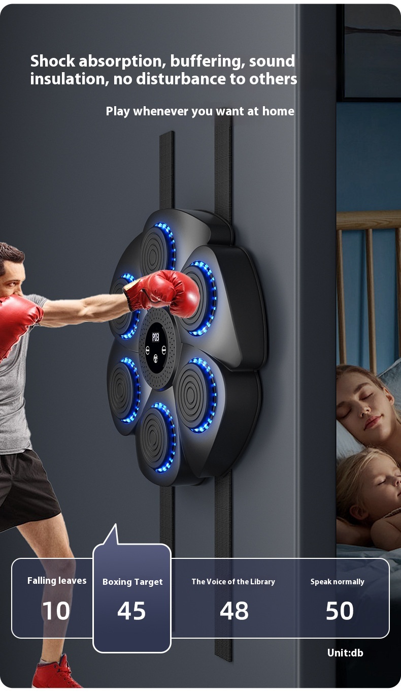 Title 2, Smart Bluetooth Wireless Boxing Home Exercise F...