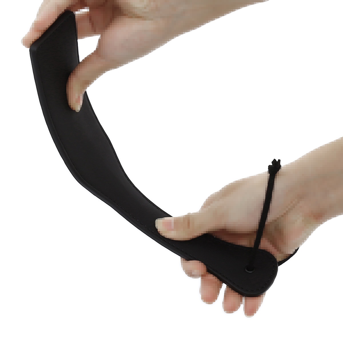 Title 4, Training Spanking Black Leather Clapping Device