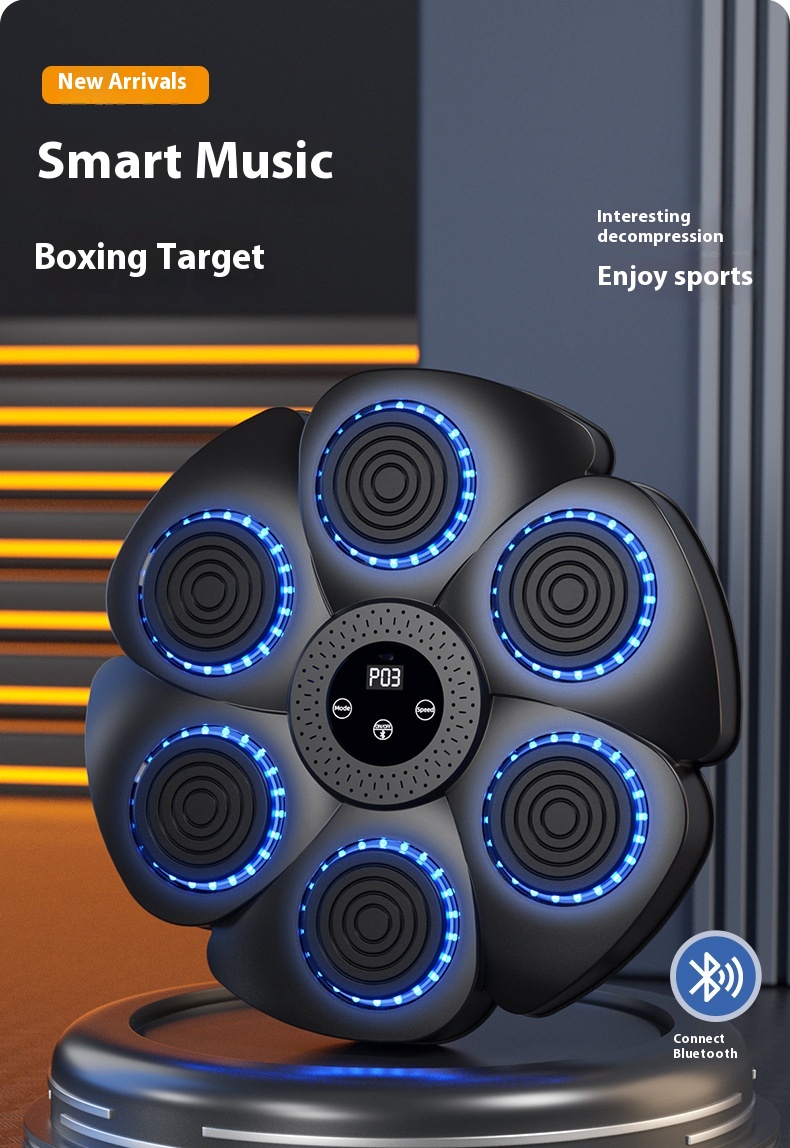 Title 6, Treino de Boxe Inteligente Bluetooth Sem Fio. E...