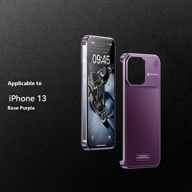 Phone Case Flannel Frameless Bare Metal Feel