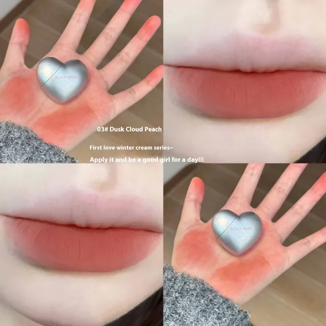 Love Lip Mud Matte Finish Velvet Lip Lacquer 03 Twilight Peach - Shop at LoveMi