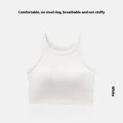 Beauty Back Vest Women's Chest Pad Small Sling Summer Thin - White - View 1