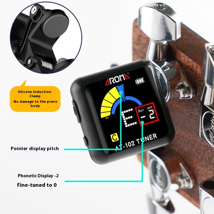 Title 6, New Charging Tuner Guitar Bass Universal