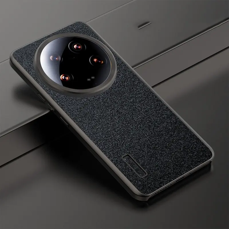 Mobile Phone Plain Leather Protective Shell Simple All-inclusive