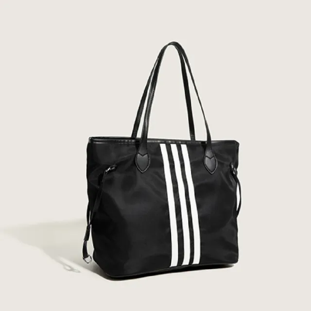 New Oxford Cloth Commuter's All matching One shoulder Portable Personal Leisure Tote Bag Black - Shop at LoveMi
