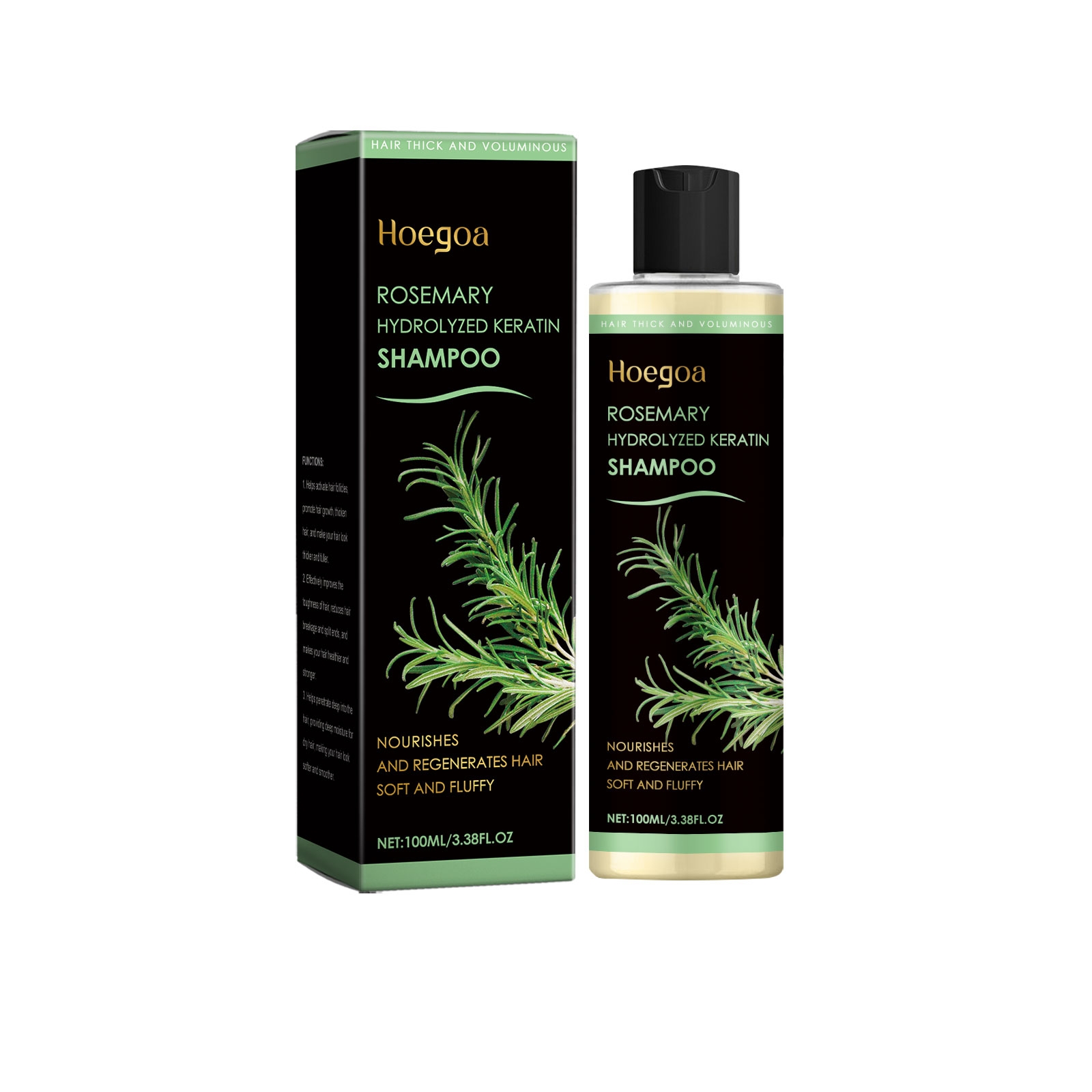 Title 1, Rosemary Hydrolyzed Keratin Shampoo