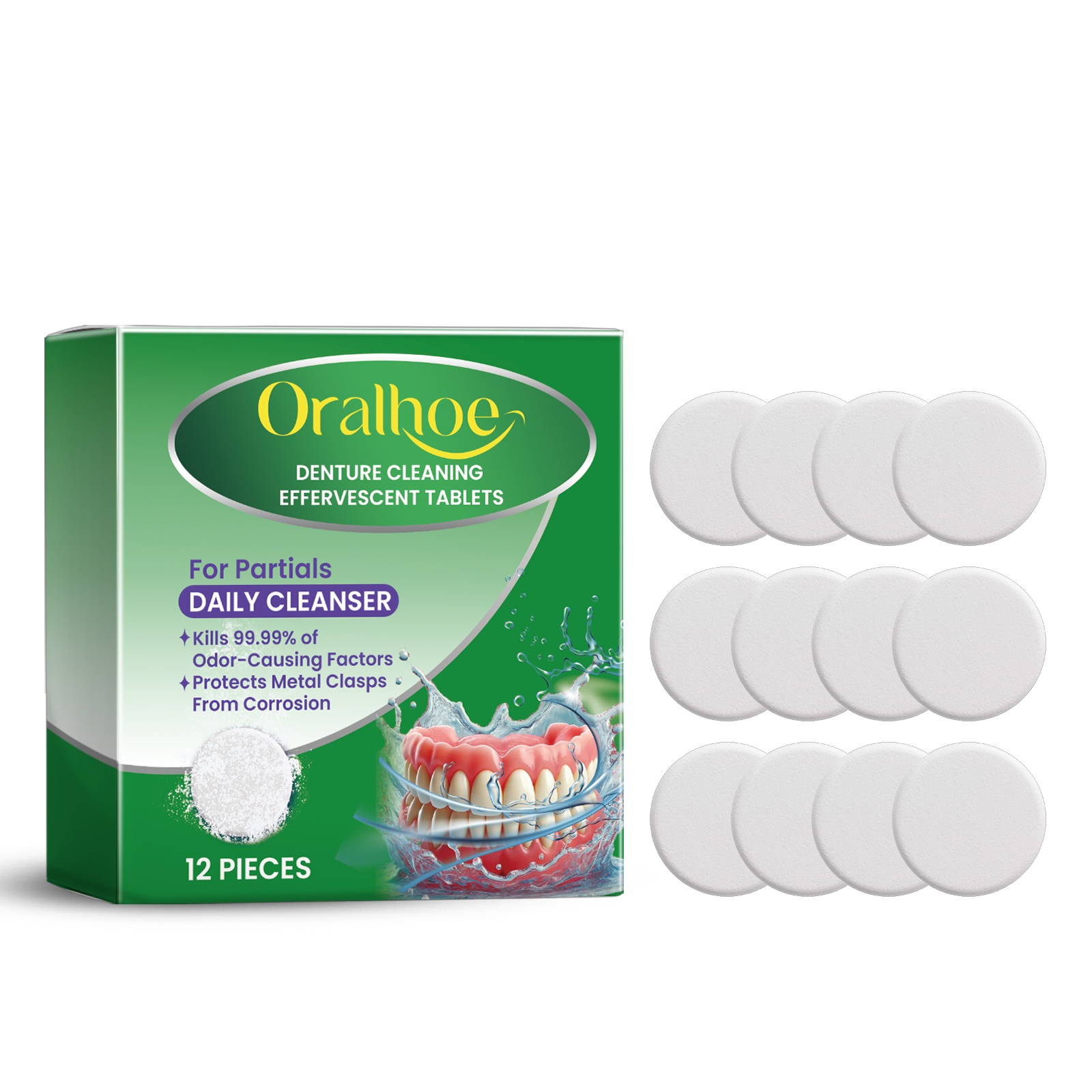 Title 1, Denture Cleaning Effervescent Tablets