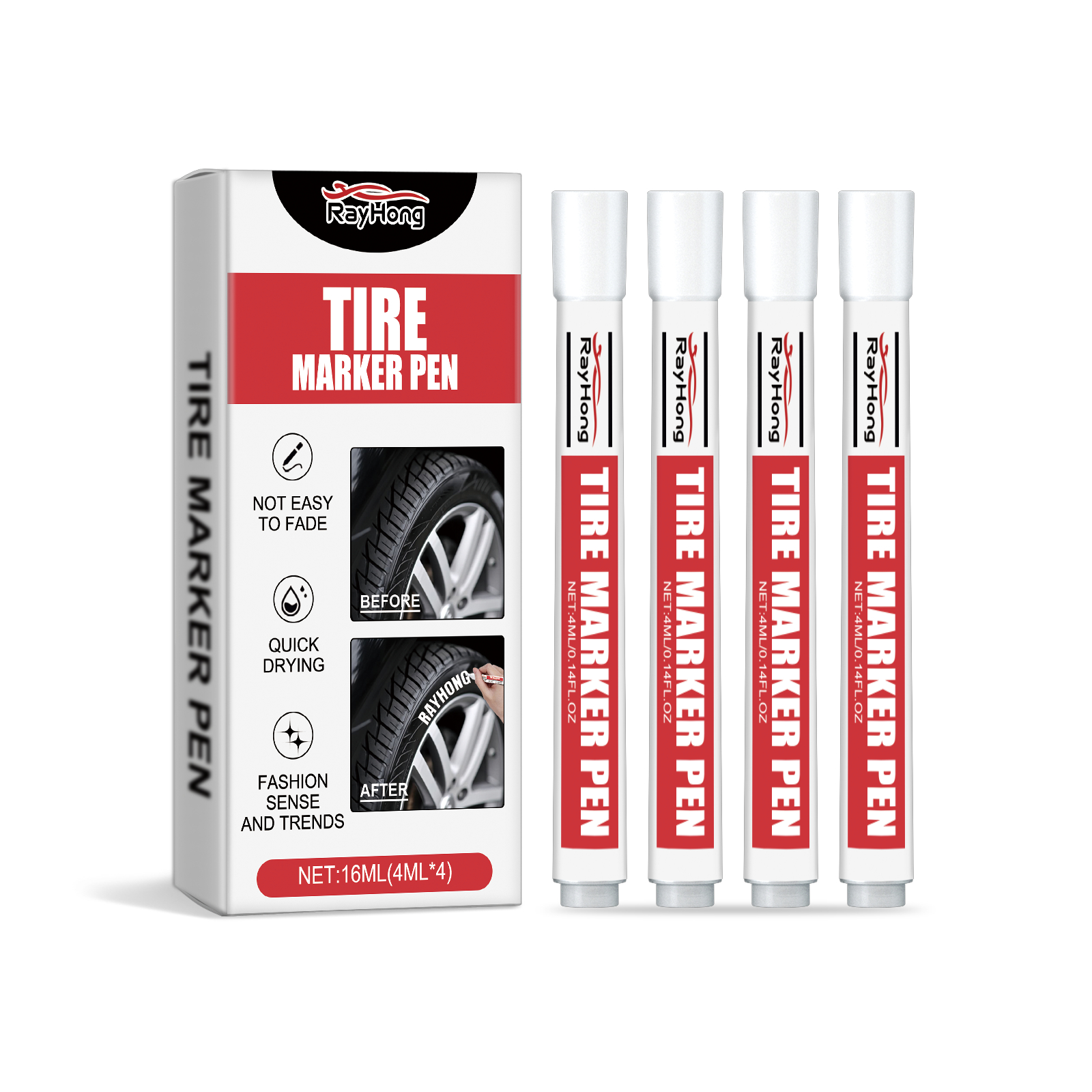 Title 1, Graffiti Design of Car Tire Marking Pen