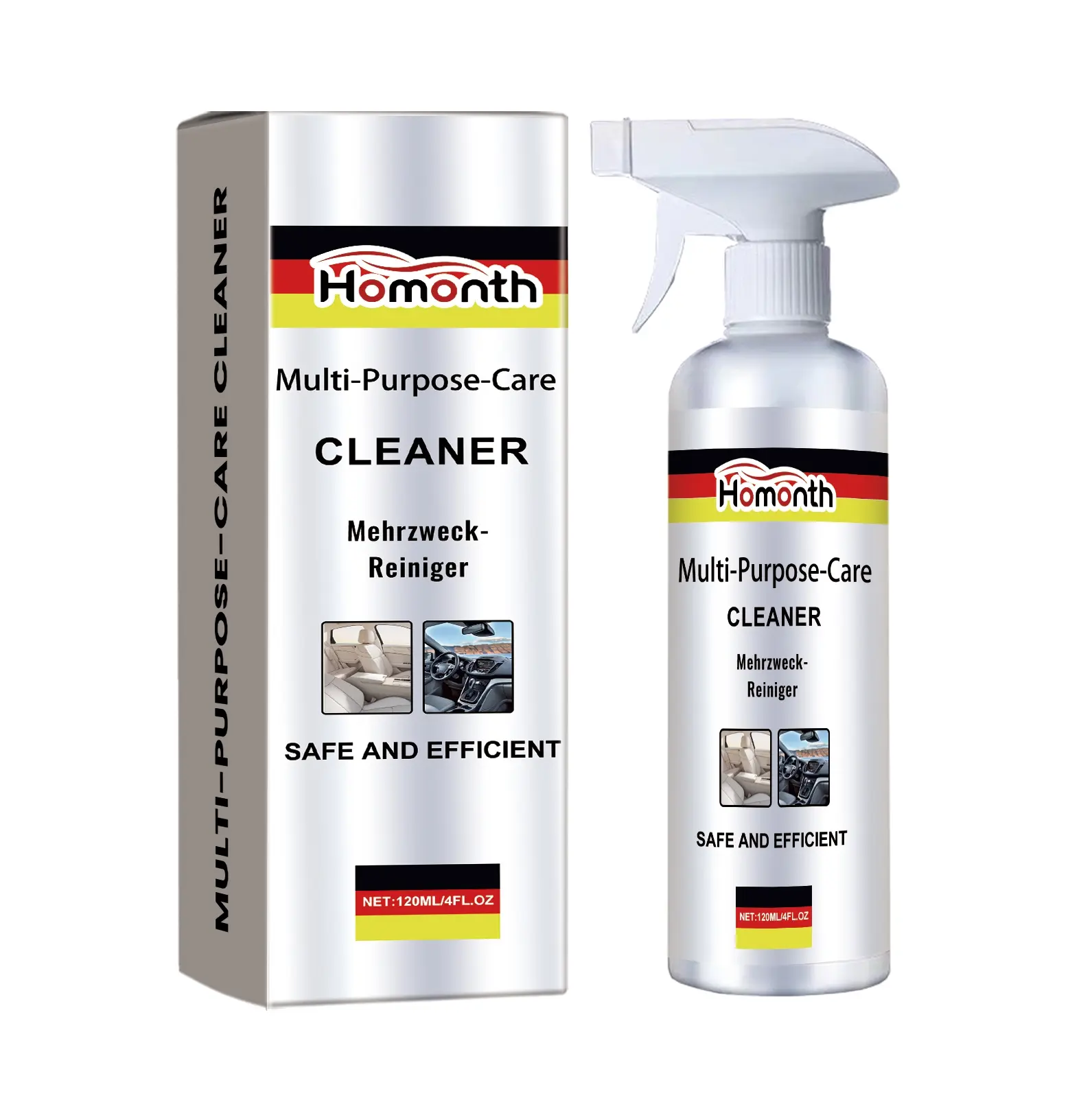 Car multi-function foam cleaner for household use
