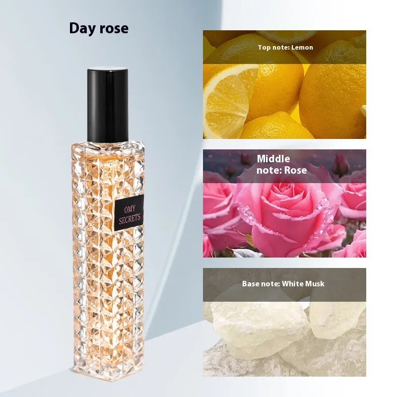Long-lasting Light Perfume Student Girl - White Sun Rose Flavor