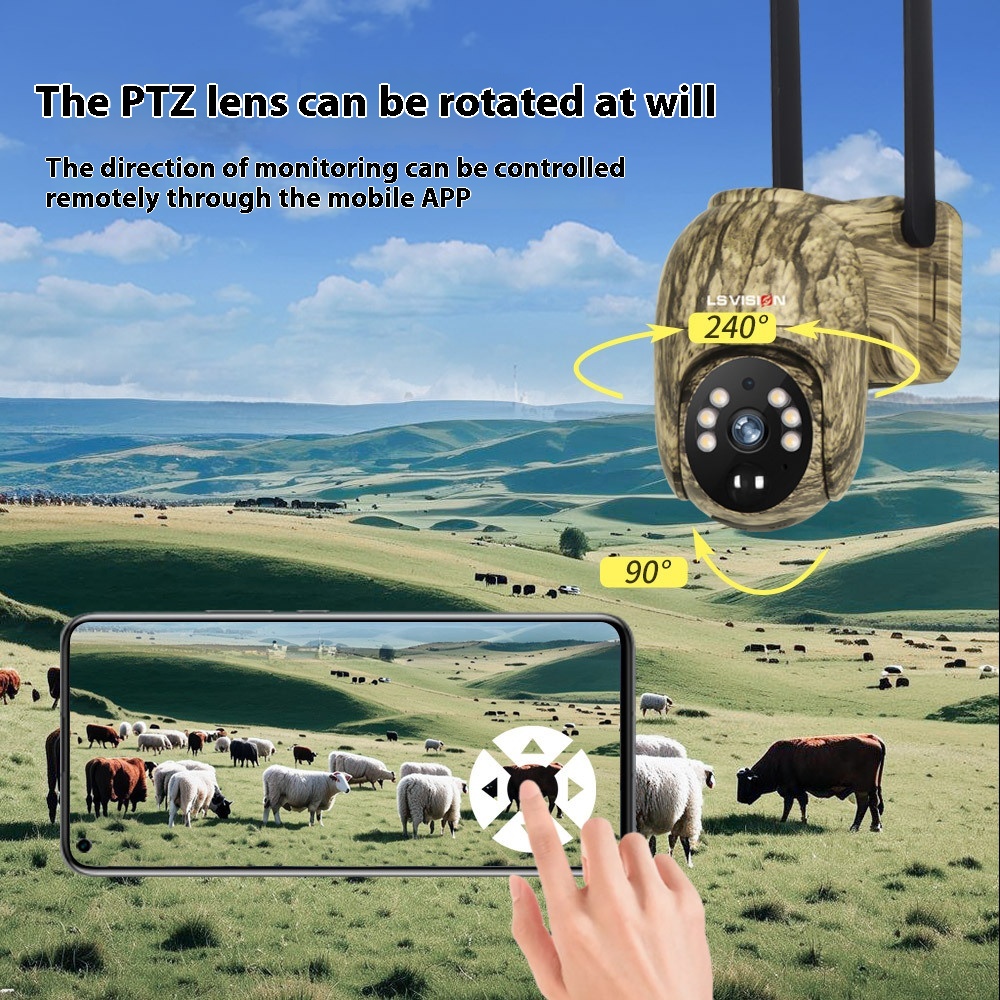 Full Color Monitoring Waterproof Wireless Camera