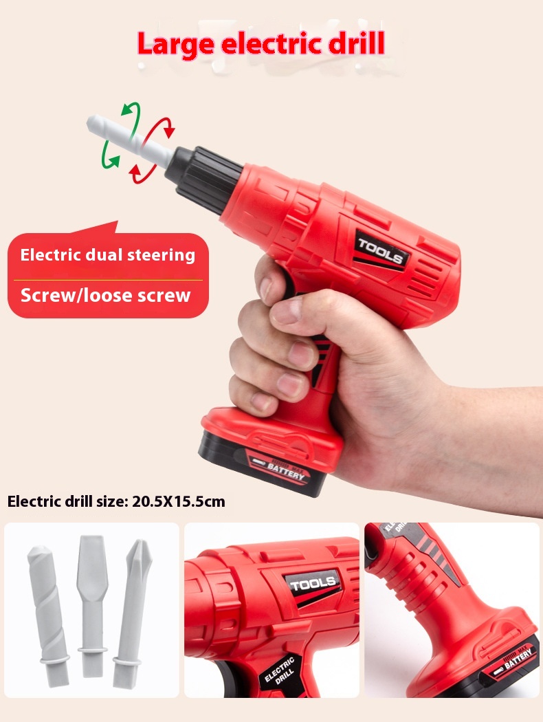 Title 6, Baby Screwdriver Electric Drill Electric Saw Ma...