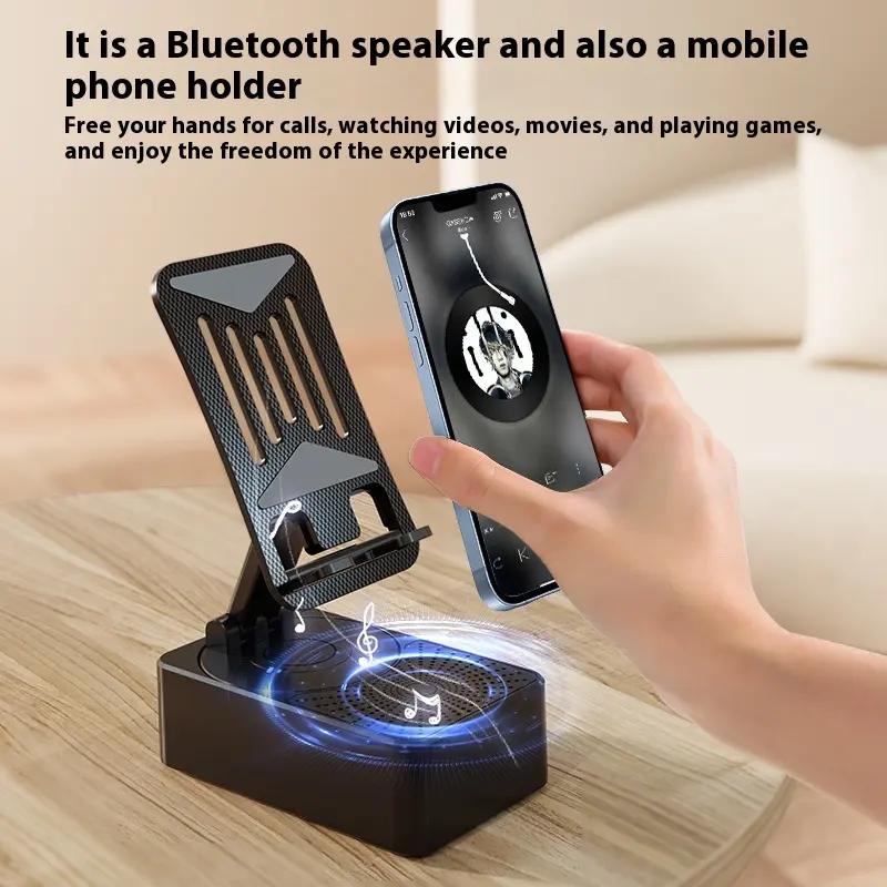 Smart Rotating Mobile Phone Bracket Bluetooth Audio