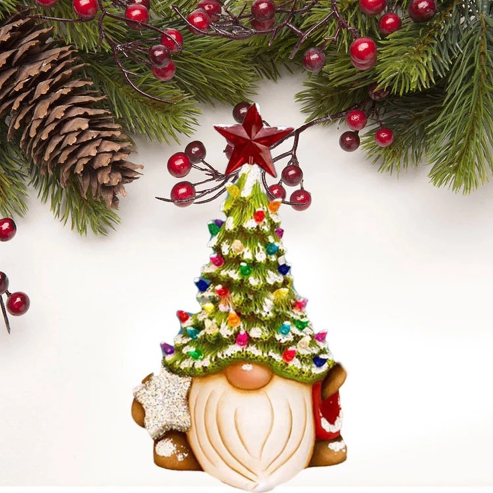 Title 1, Christmas Tree Sculpture Decorative Crafts Orna...