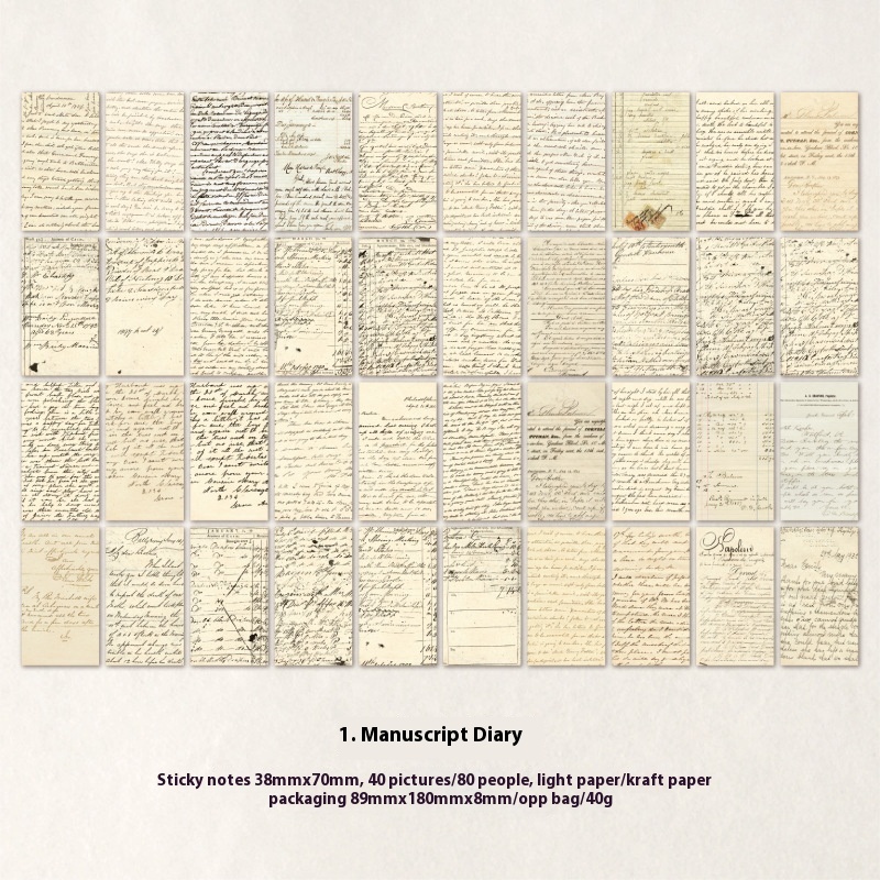 1 Manuscript Diary