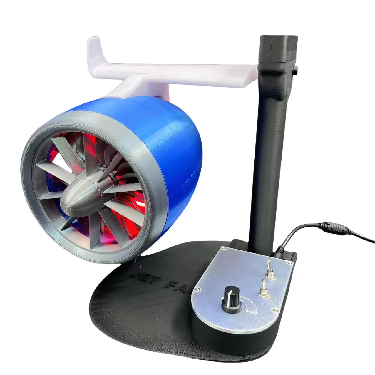 Title 7, Desktop Fan 3D Printing Engine 12V Wind Turbine...