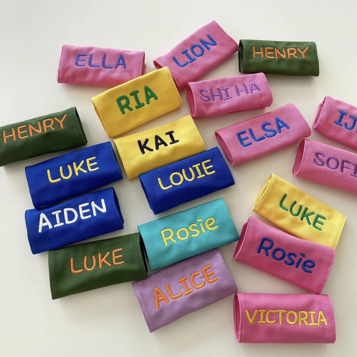 Title 6, Customized Embroidered Name Tags For Baby Back...