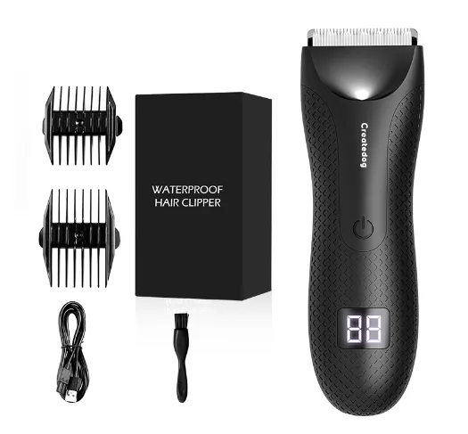 Body Hair Trimmer Hair Clipper Electric Whole Body Waterproof Cdh020D Without Base - Shop at LoveMi