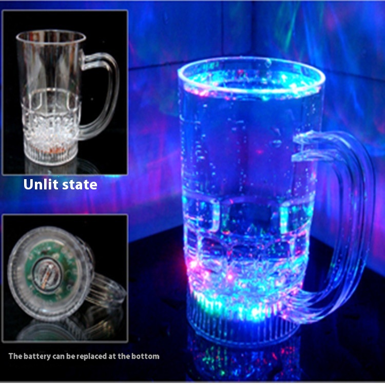 Title 8, Water Sensing Colorful Luminous Coke Cup Creati...