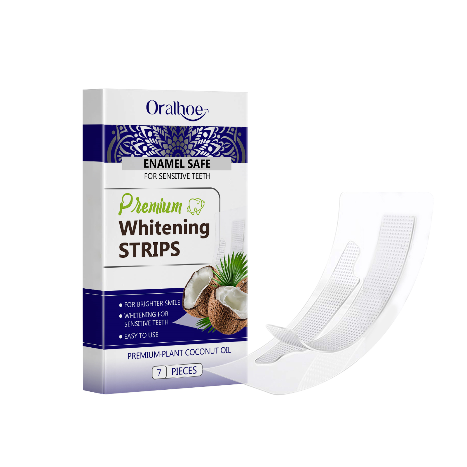 Title 1, Whitening Strips voor Wittere Tanden Bereik een...