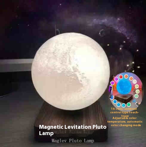 Title 4, Magnetic Levitation Planet Light Bluetooth Speaker