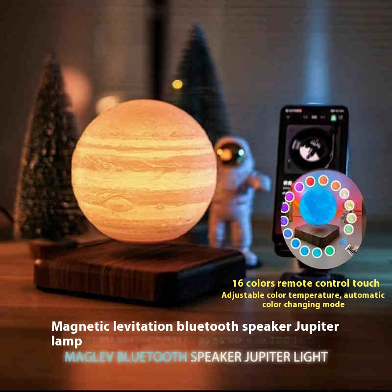 Title 6, Magnetic Levitation Planet Light Bluetooth Speaker