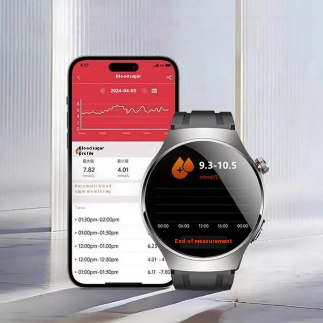 Non-Invasive Blood Glucose Hot Watch ECG Pressure