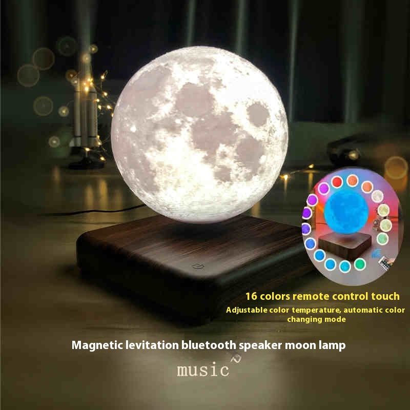 Title 13, Magnetic Levitation Planet Light Bluetooth Speaker