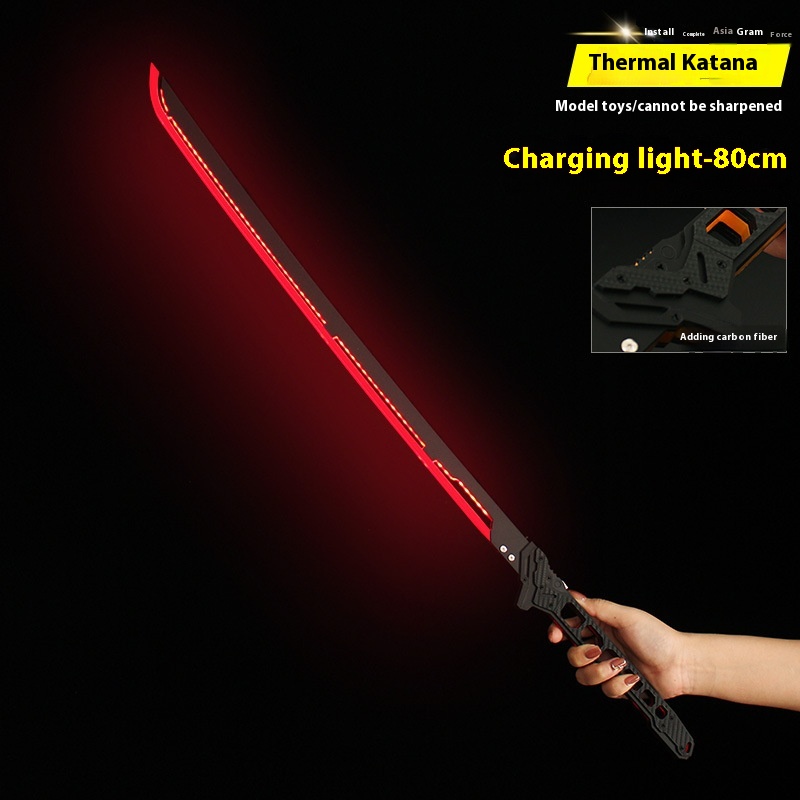 80cm Samurai Sword Red