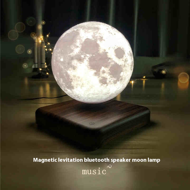 Title 12, Magnetic Levitation Planet Light Bluetooth Speaker