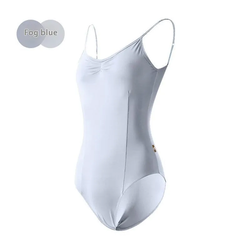 Sling Height Shapewear Ballet Practice Clothes Waist-slimming Sling - Blue