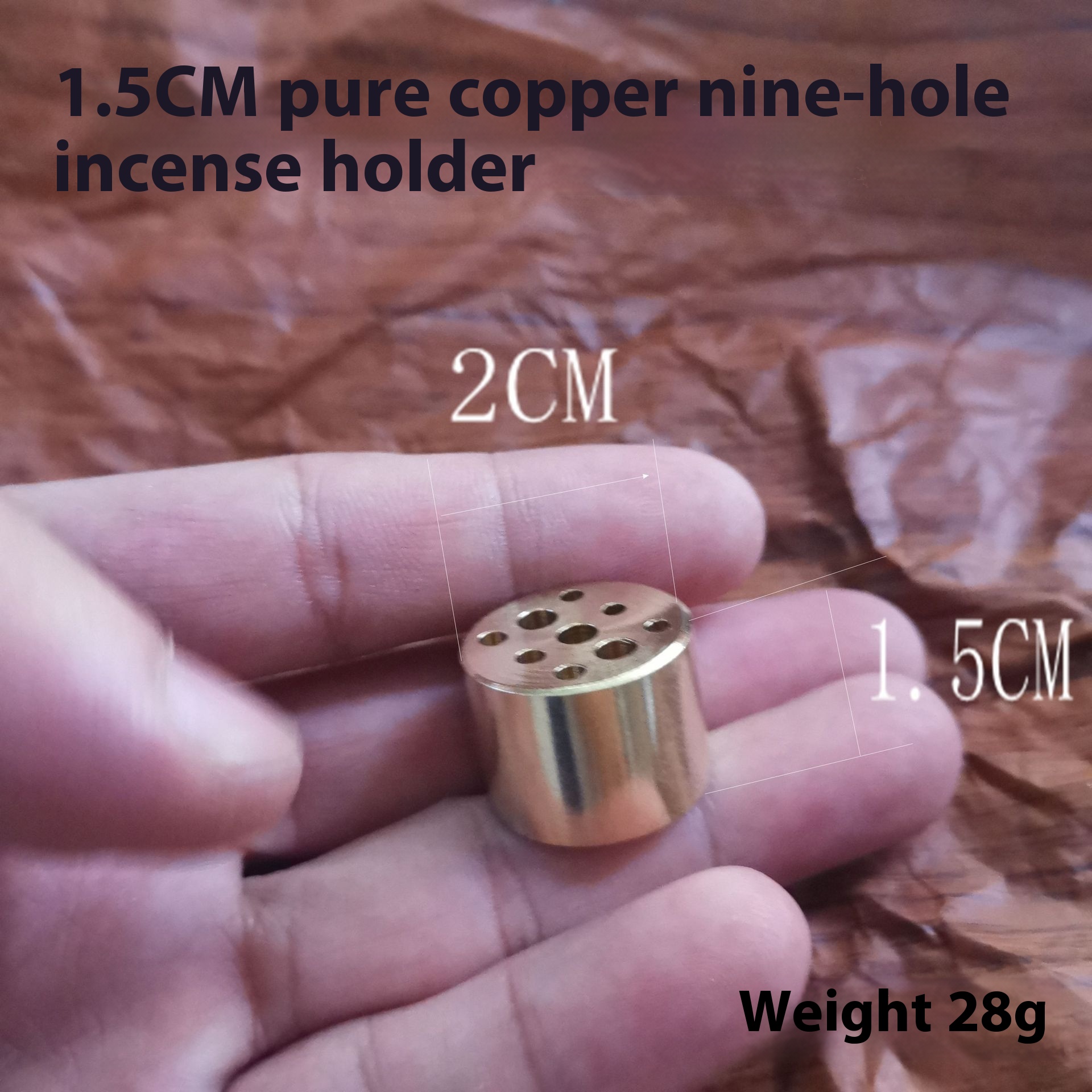 Copper Nine Holes 15CM