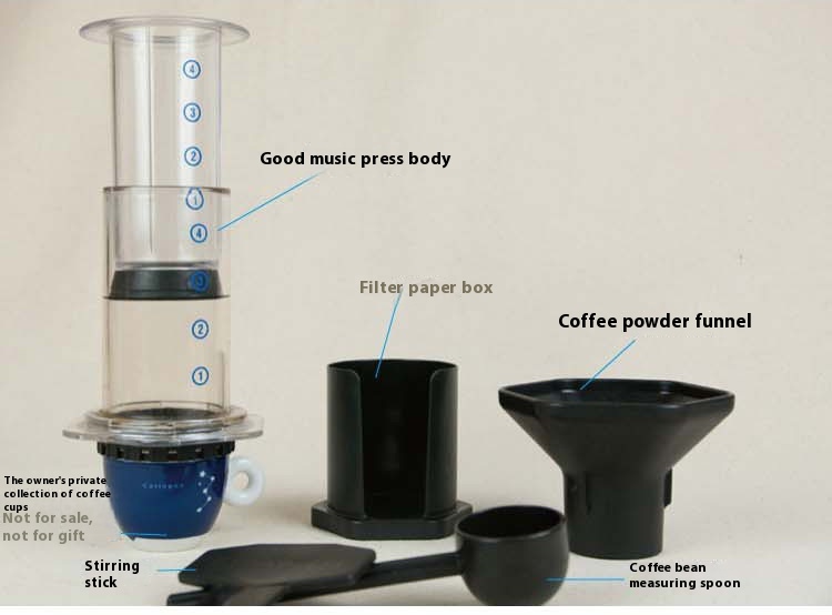 Title 2, Portable Coffee Machine Manual French Press