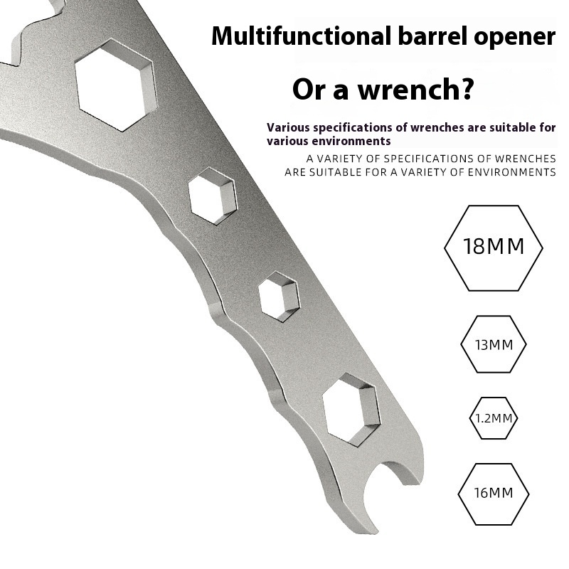 Stainless Steel Carbon Steel Barrel Opener Barrel Wrench Paint Bucket Coating Tank Lid Opener