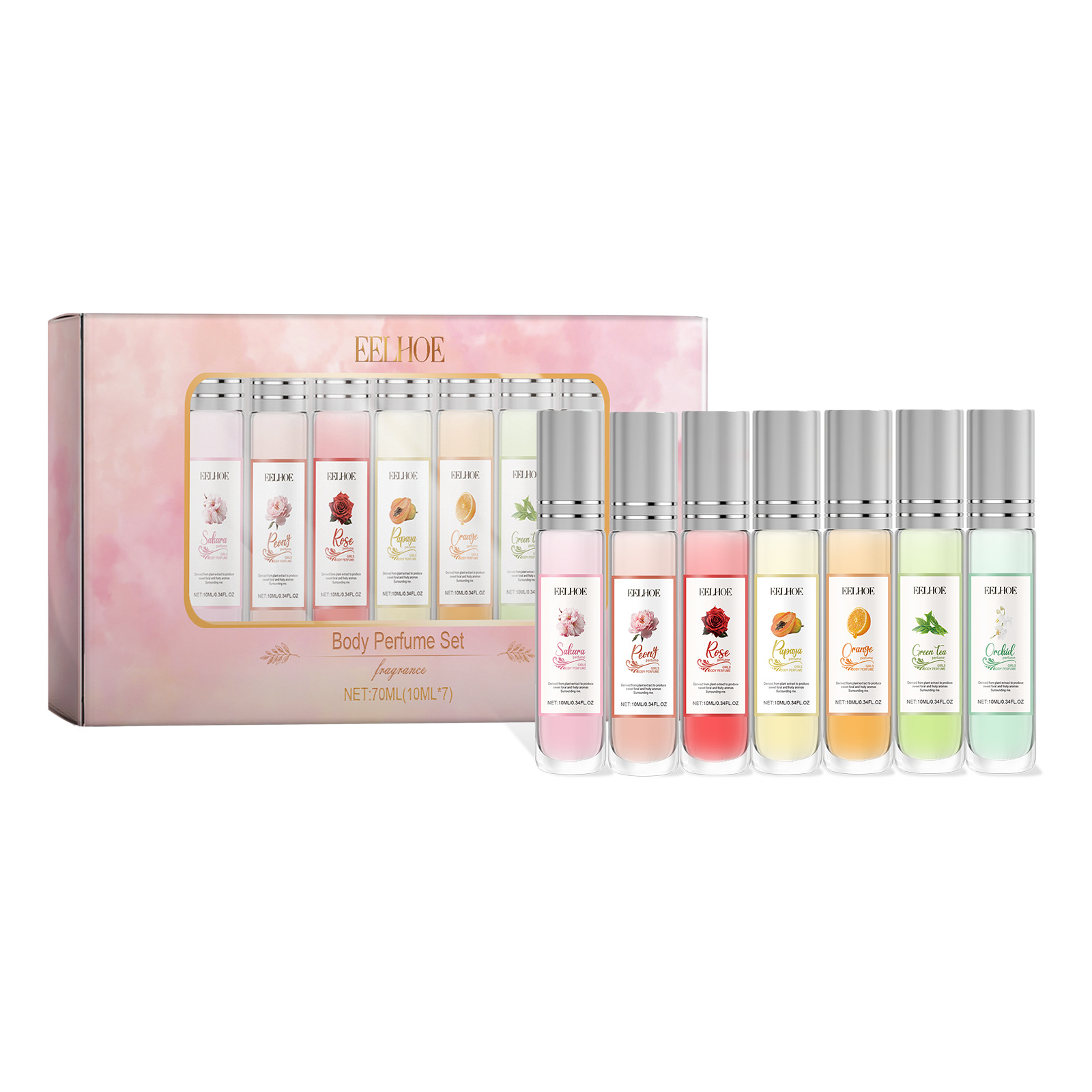 Title 6, Body Perfume Kit Elegant And Varied Fragrance