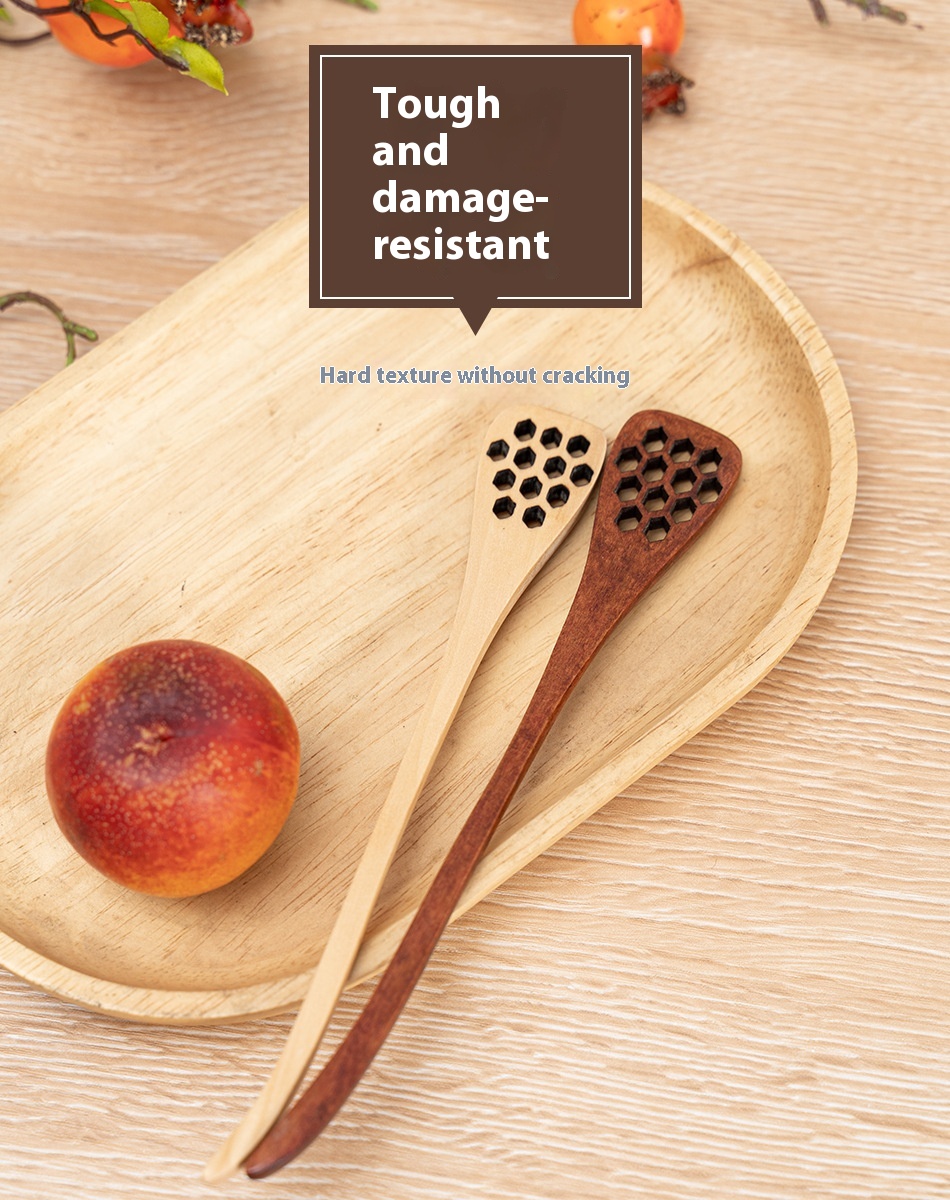 Title 1, Wooden Honey Spoon Japanese Stirring